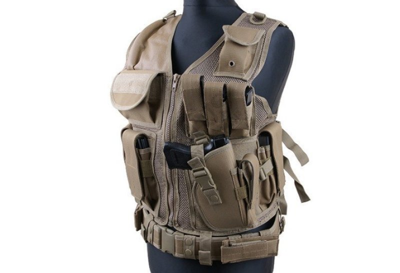 Tactical vest GFC Tactical Tan 