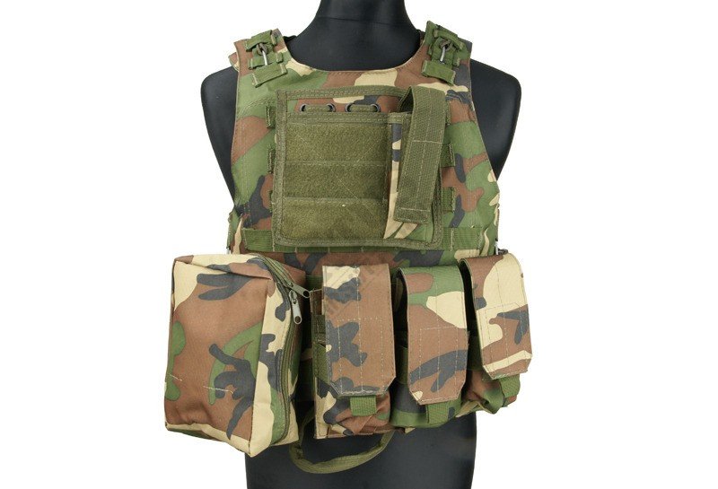 Tactical vest FSBE GFC Tactical Woodland 