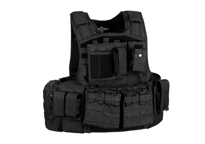 Tactical vest Mod Carrier Combo Invader Gear Black 