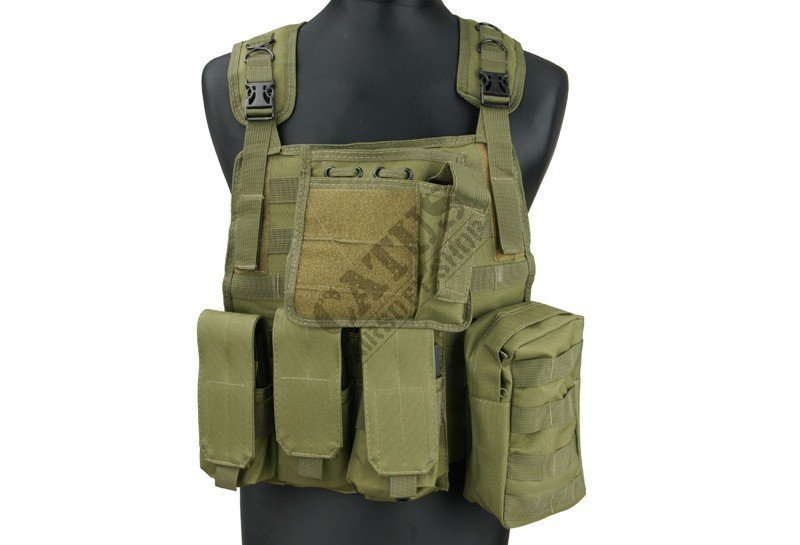 Tactical vest - Plate Carrier GFC Tactical Oliva 