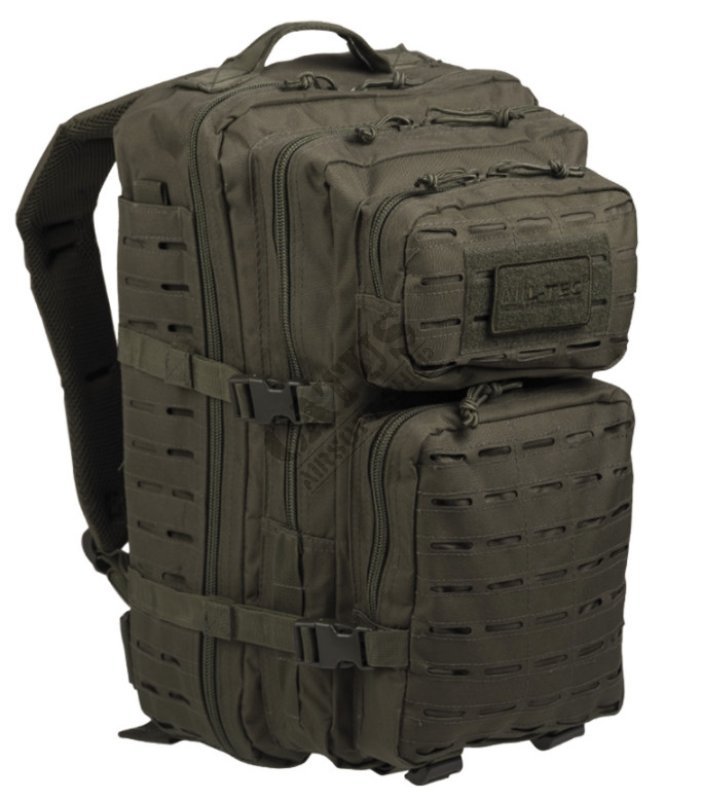 Tactical backpack ASSAULT LG laser cut 36L Mil-Tec Oliva 