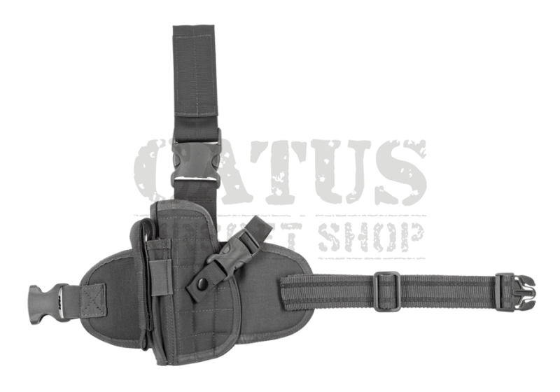 Thigh holster for Dropleg pistol left Invader Gear Wolf Grey 