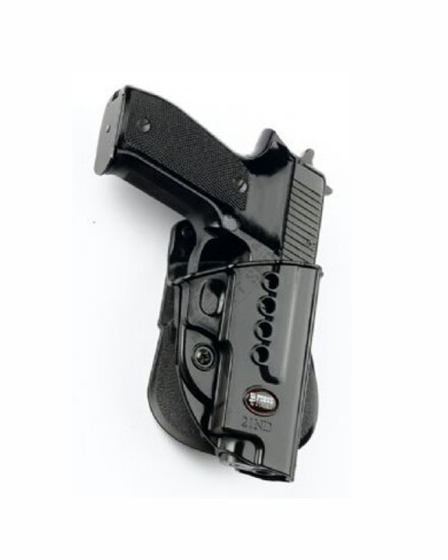 Belt holster for pistol 21ND with paddle for SIG P226 Fobus Black