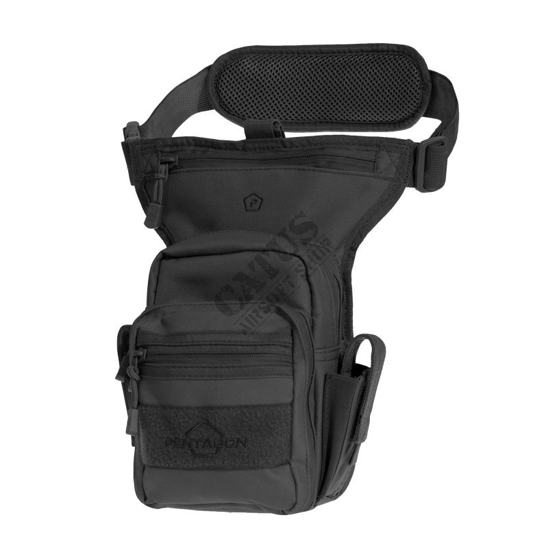Thigh holster for pistol tactical MAX-S 2.0 Pentagon Black