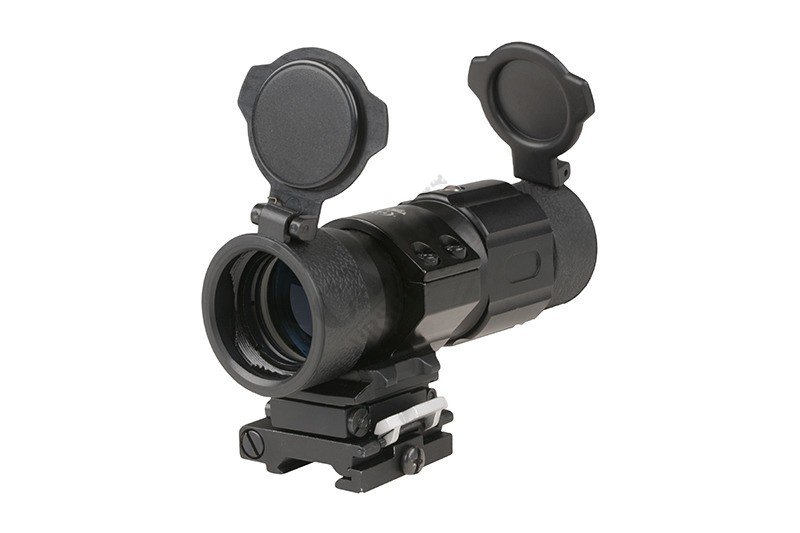 3x35 riflescope with Magnifier V2 mount Theta Optics  