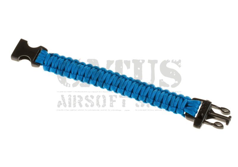 Paracord Bracelet Survival Invader Gear Blue