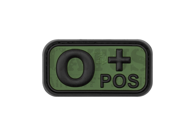 3D velcro patch 0+ Pos Forest 