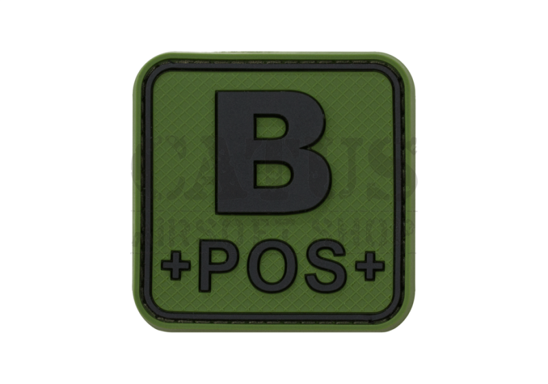 3D velcro patch B Pos Forest 