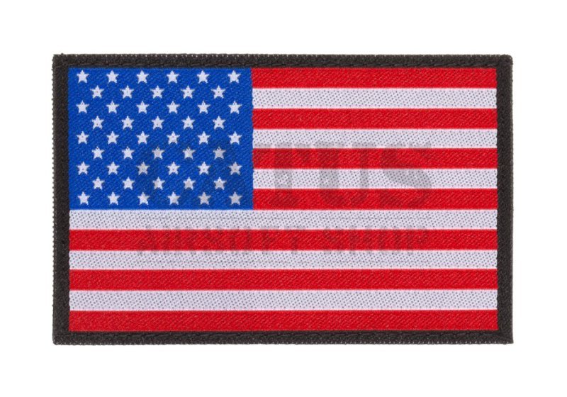 Velcro patch 3D USA Flag Claw Gear Color 