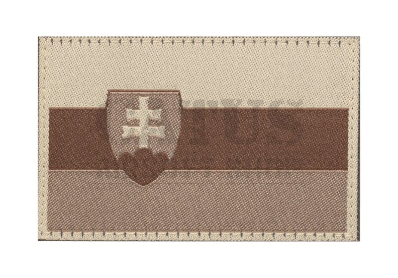Velcro patch Slovakia flag Claw Gear Desert 