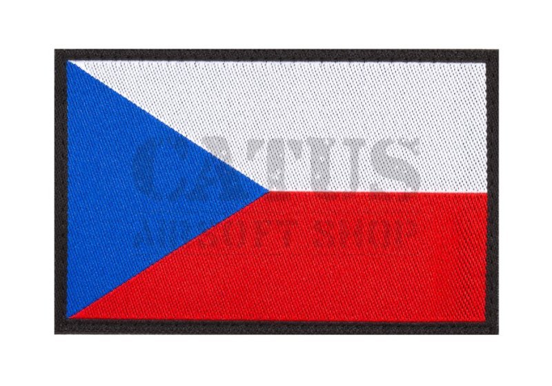 Velcro patch Czech Republic flag Color 