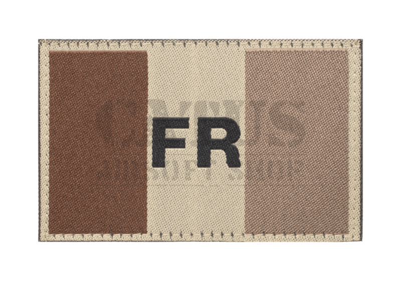 Velcro patch flag France Claw Gear Desert 
