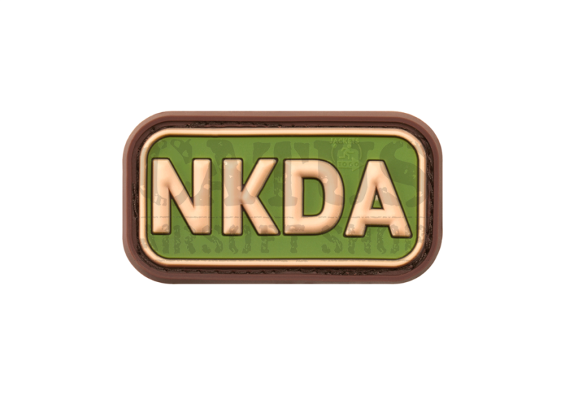 3D velcro patch NKDA Oliva 