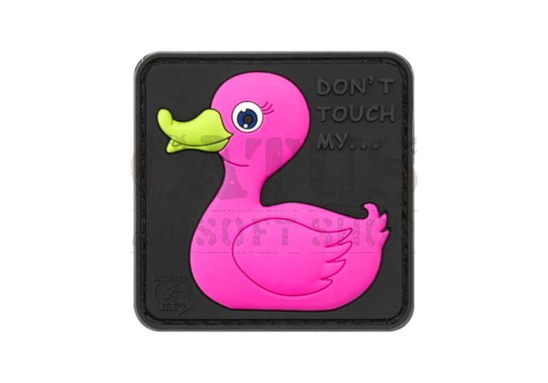 3D velcro patch Tactical Rubber Duck Pink 