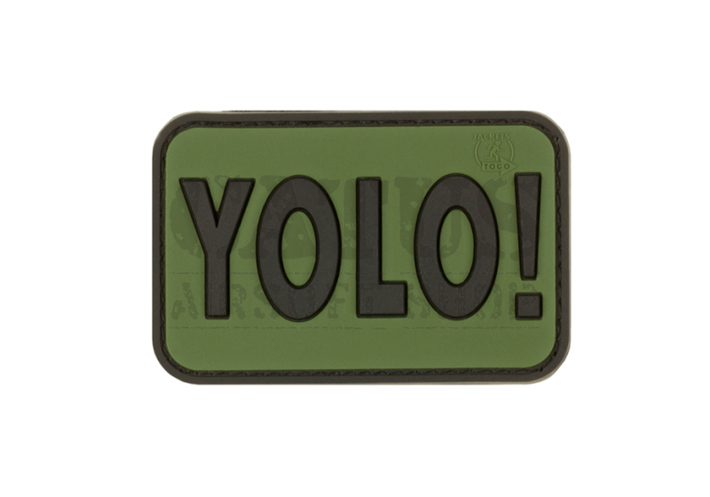 3D velcro patch YOLO Forest 
