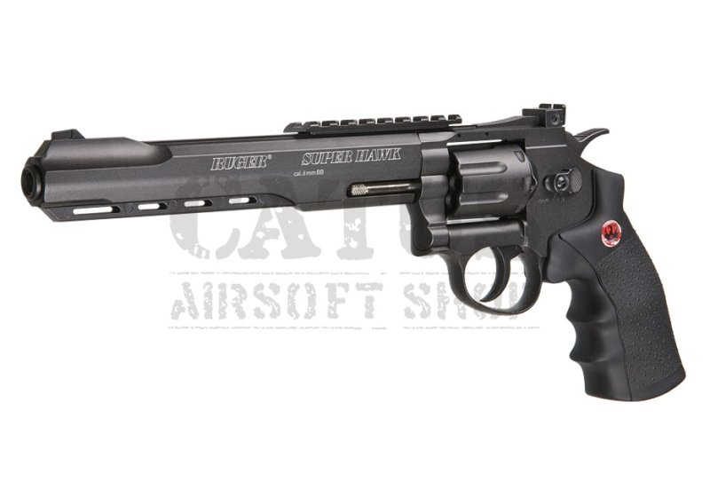 Umarex airsoft pistol NBB Ruger SuperHawk 8 Revolver Co2 Black 