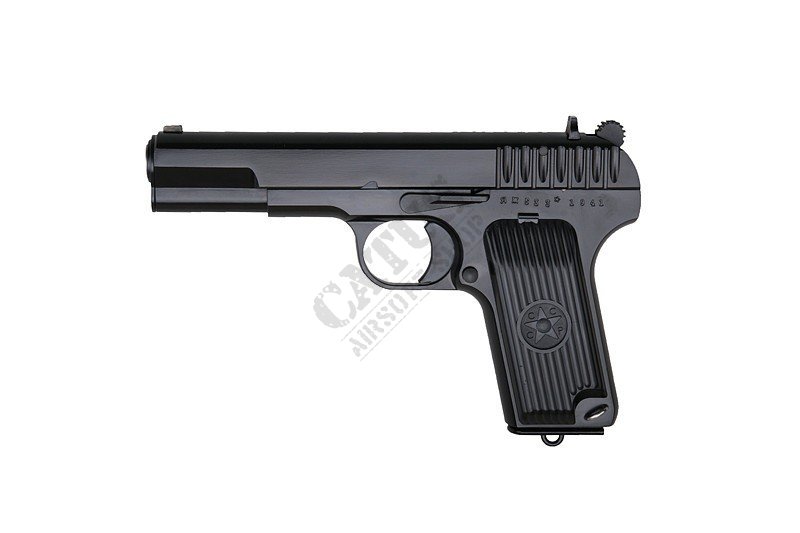 WE airsoft pistol GBB TT33 Green Gas Black 