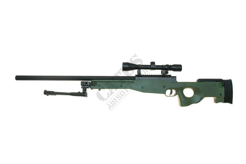 WELL Airsoft Sniper MB01C UPV with rifle scope and bipod Oliva 