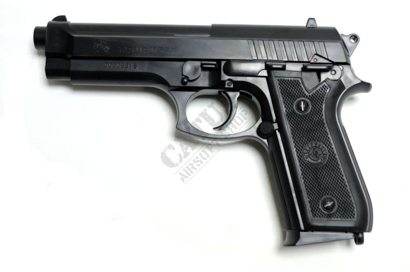 CyberGun manual airsoft pistol Taurus PT 92 Training Black 