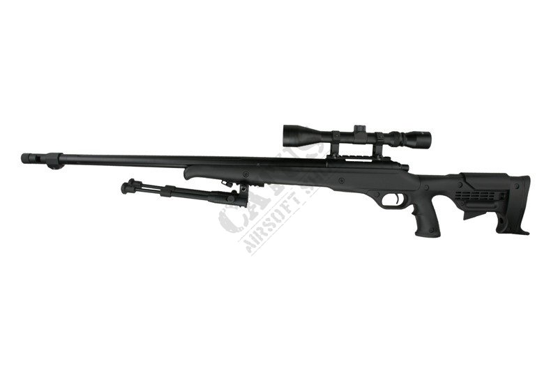 MB11 spring-action sniper rifle replica with scope and bipod  