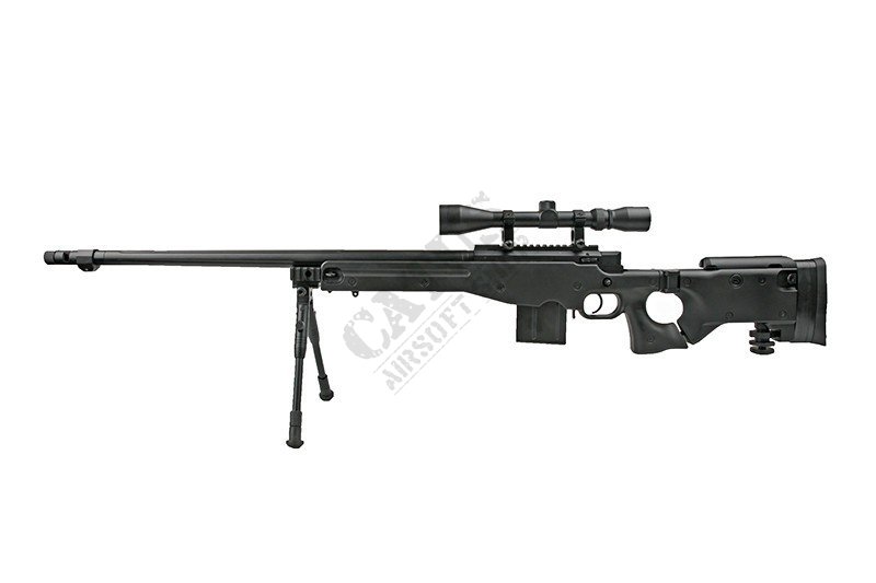WELL Airsoft Sniper MB4403D with rifle scope and bipod  