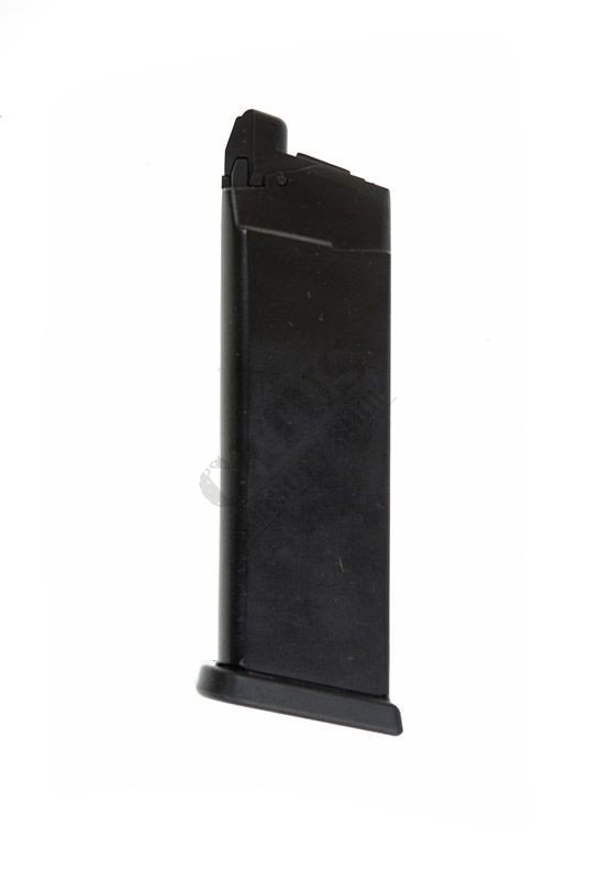 Magazine for Glock 23 kal. 6mm 23BB Green Gas KJ Works Black 