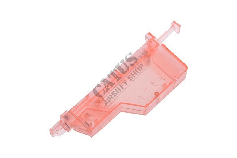 Speed loader for airsoft magazines 155BB transparent Red 