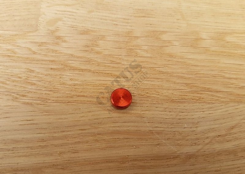 Airsoft CNC fire selector cover for AR15 Retro Arms Red 