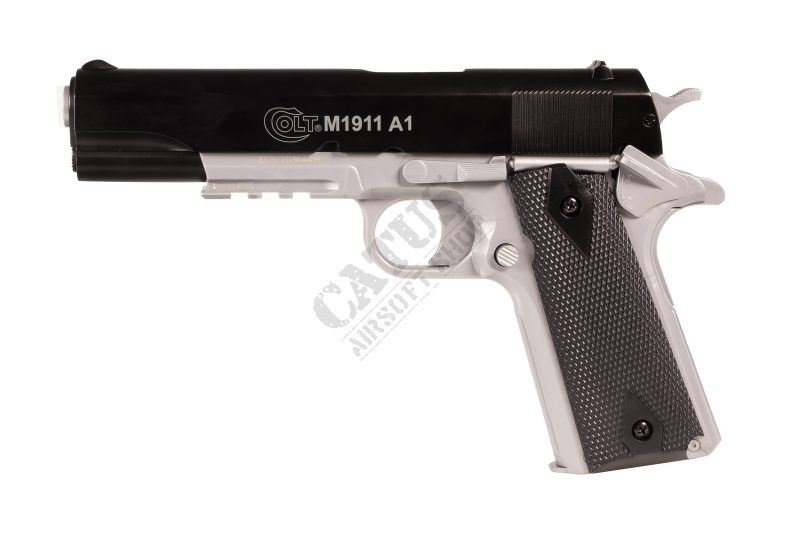 CyberGun airsoft pistol manual Colt 1911 A1 HPA metal slide Dual Tone 2 