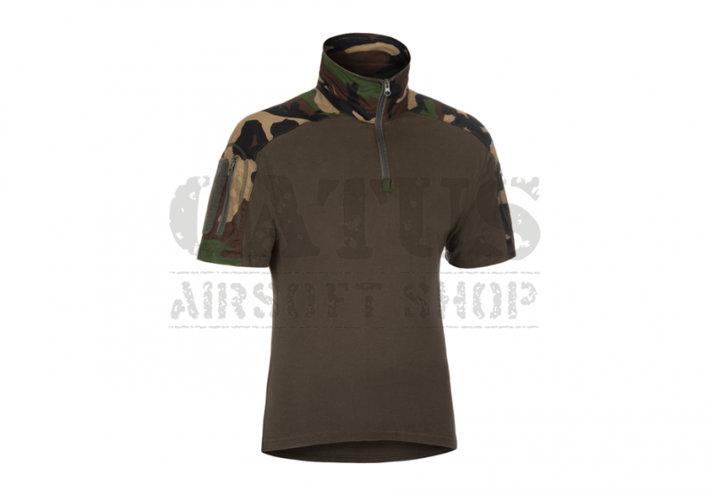 Tactical T-shirt Combat short sleeve Invader Gear Woodland S