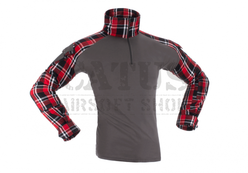 Tactical T-shirt Combat flannel Invader Gear Red S