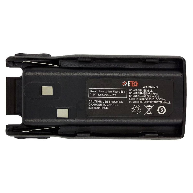 2800mAh battery for Baofeng UV-82 Black 