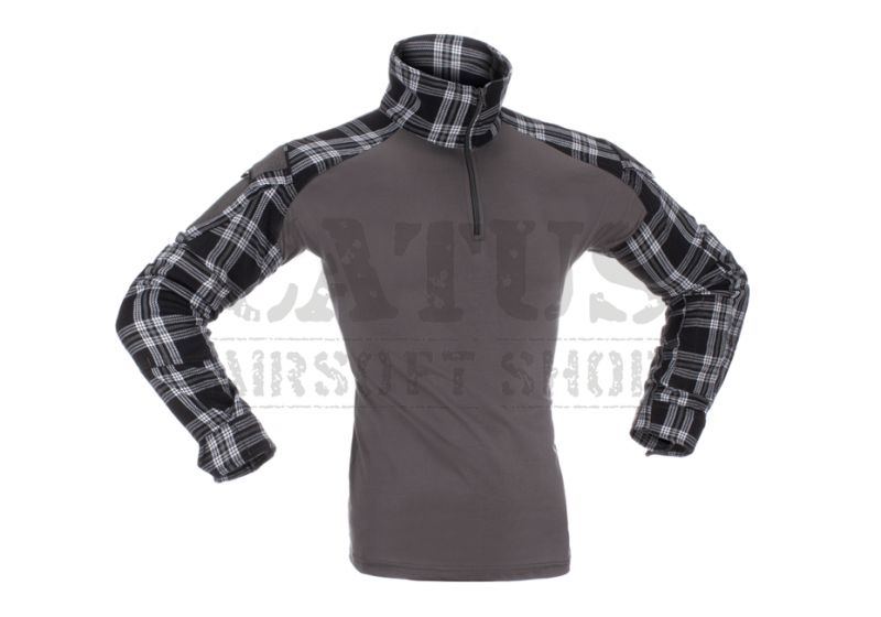 Tactical T-shirt Combat flannel Invader Gear Black S