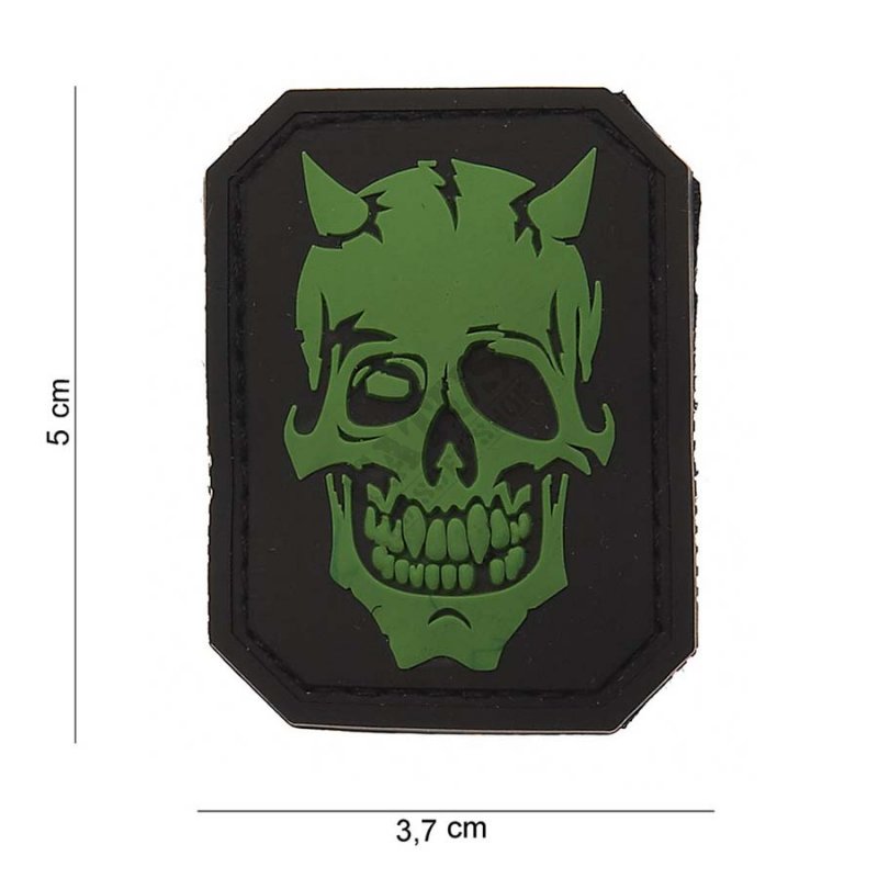 Patch 3D PVC Devil Skull 101INC  