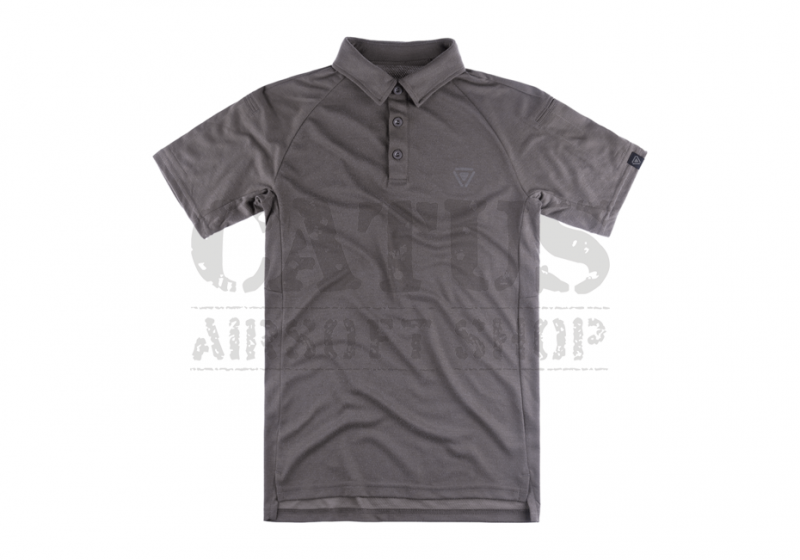 T.O.R.D. T-shirt Performance Polo Outrider Short Sleeve Wolf Grey L