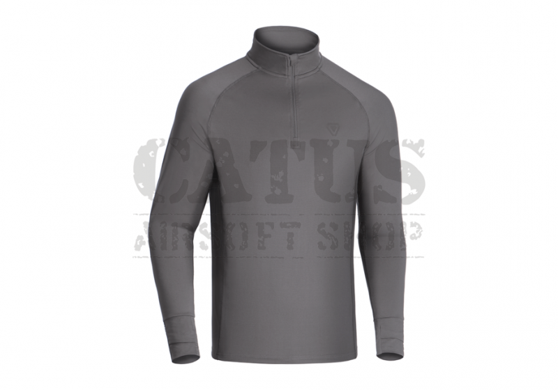 T.O.R.D. T-shirt Long Sleeve Zip Outrider Wolf Grey XS