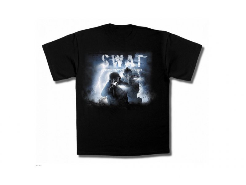 Mil-Tec SWAT T-shirt Black XL