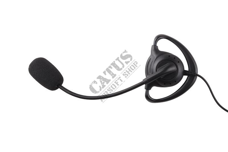 Slúchadlo K11016 Headset Kenwood Baofeng Čierne