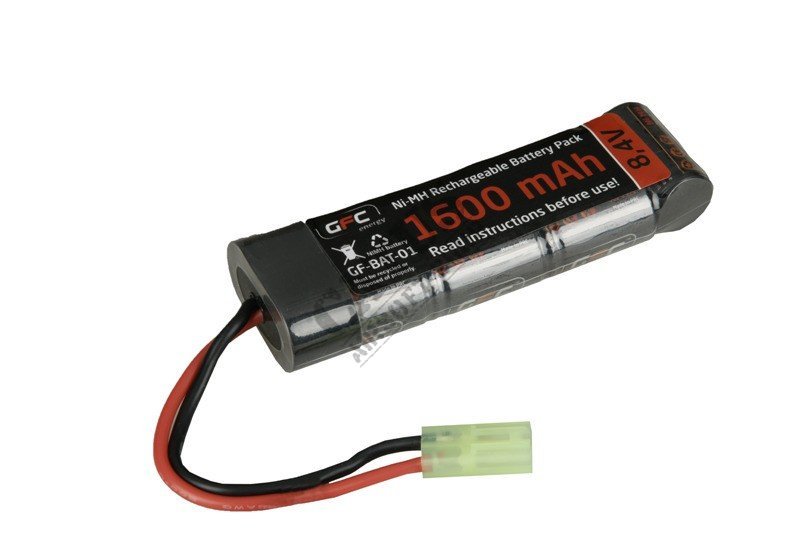 Airsoft battery NiMh 8,4V 1600mAh GFC  