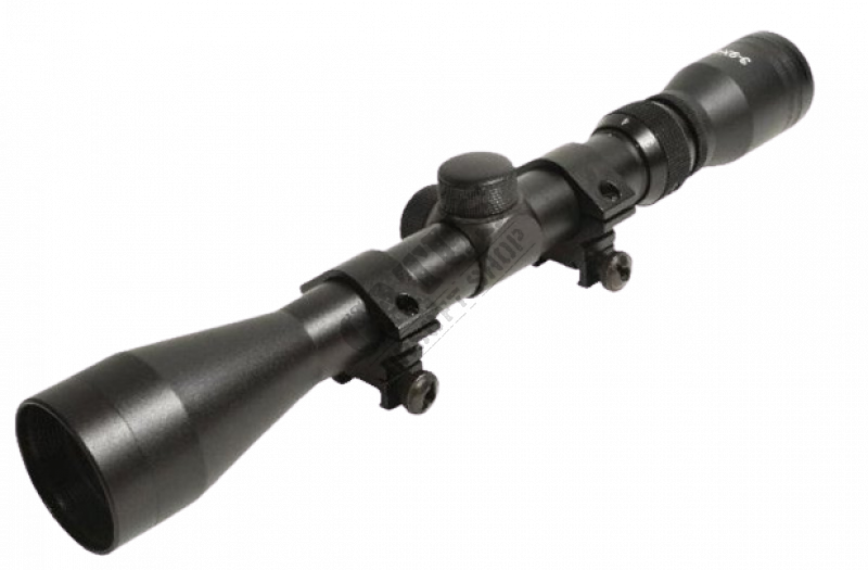 Riflescope 3-9x40 with Swiss Arms mount Black