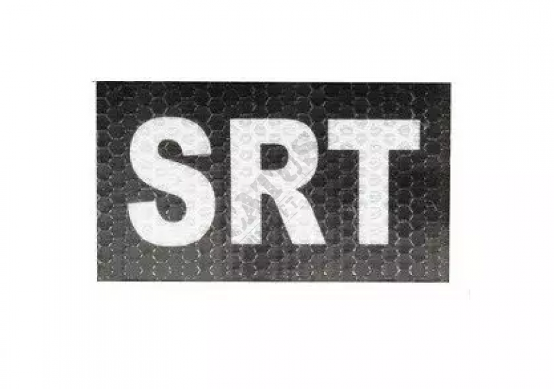 IR velcro patch- SRT Black 