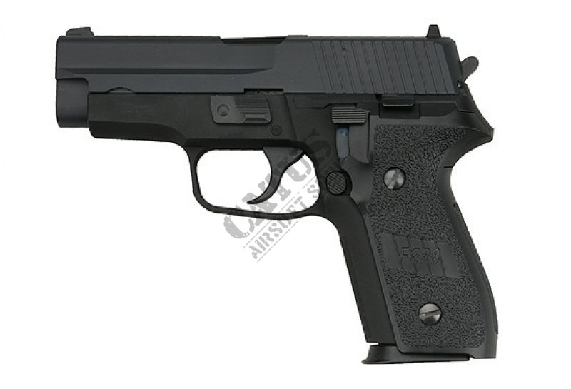 F228 green-gas pistol replica Black 