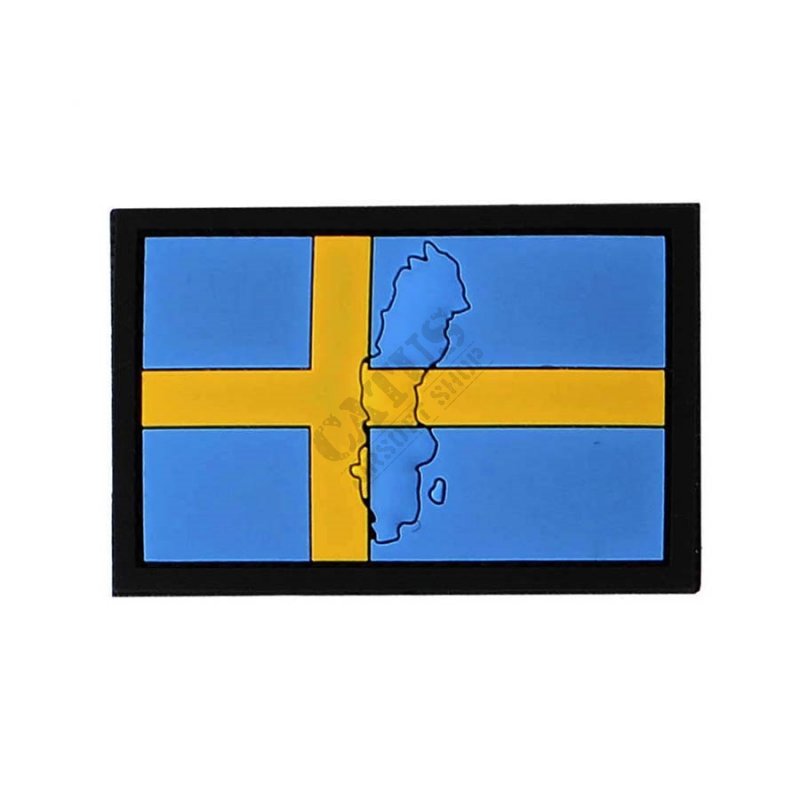 Velcro patch 3D Sweden flag 101 INC  