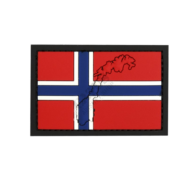 Velcro patch 3D Norway flag 101 INC  