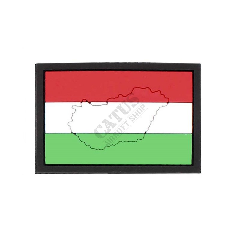 Naszywka na rzep 3D z flagą Węgier 101 INC  