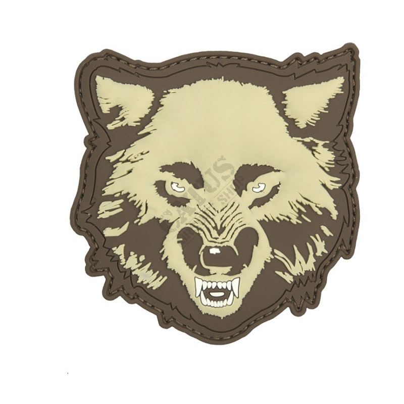 Velcro patch 3D Wolf 101 INC Coyote 