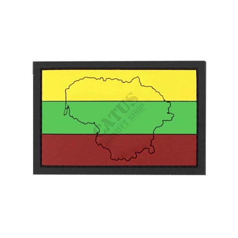 Velcro patch 3D Lithuania flag 101 INC  