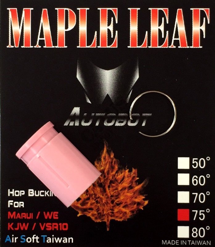 Airsoft Hop-up bucking Autobot 75° Maple Leaf Pink 