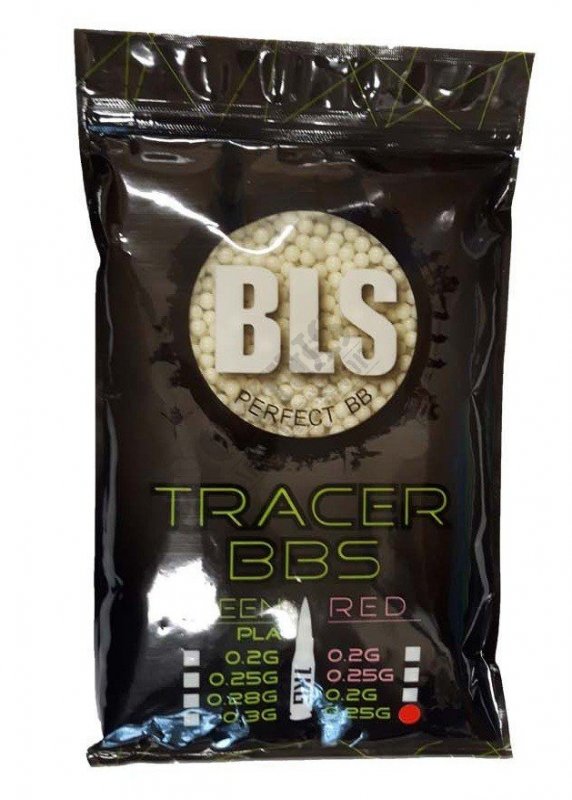 Airsoft BBs BLS Tracer 0,25g 4000pcs Glow in the Dark 