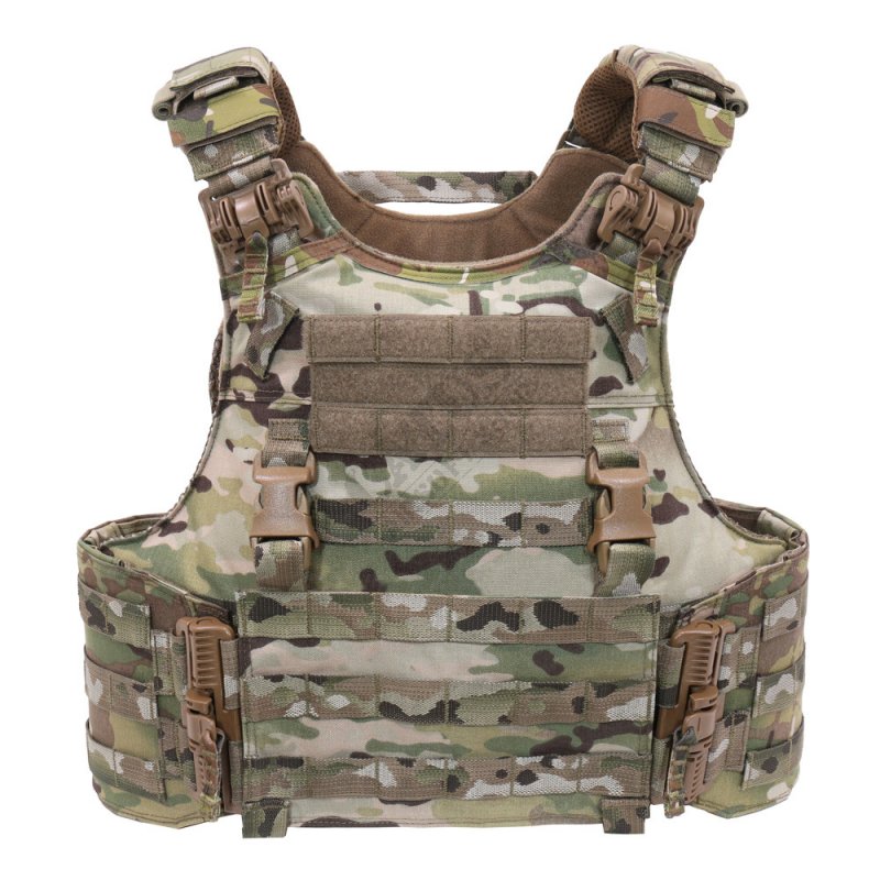 Tactical Vest Quad Release Plate Carrier Warrior Multicam 